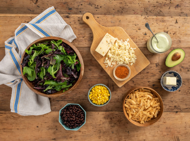 Southwest Chicken Tender Salad