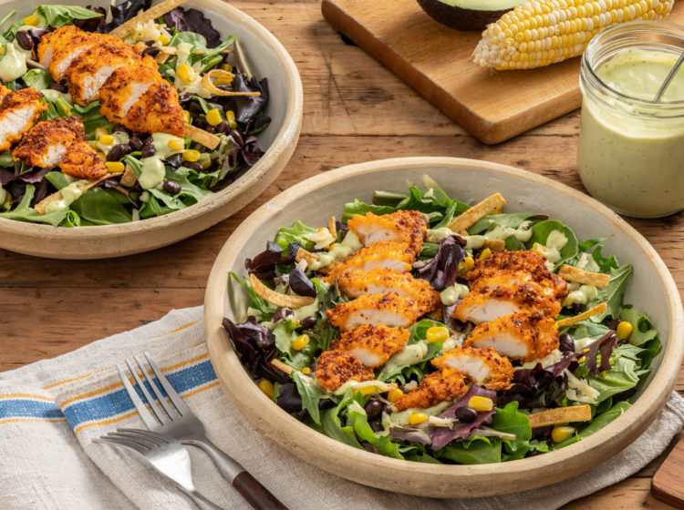 Southwest Chicken Tender Salad