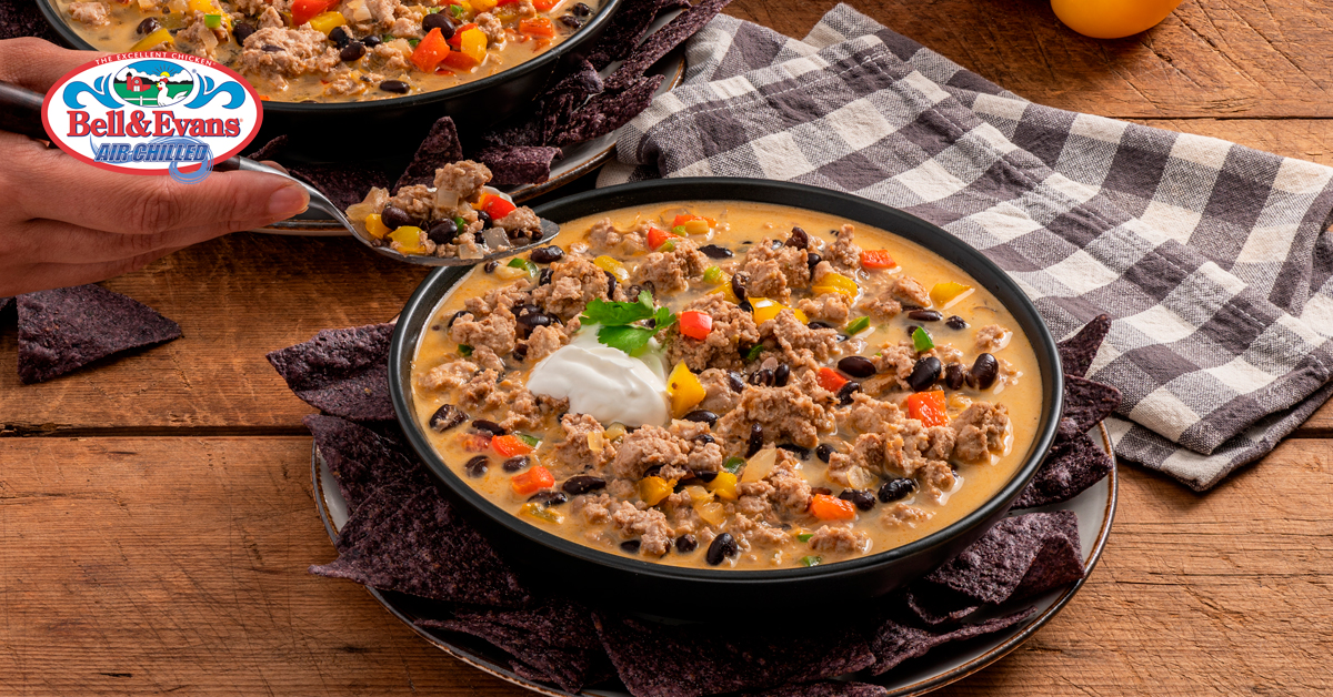 Slow Cooker Southwest White Chicken Chili - Bell & Evans