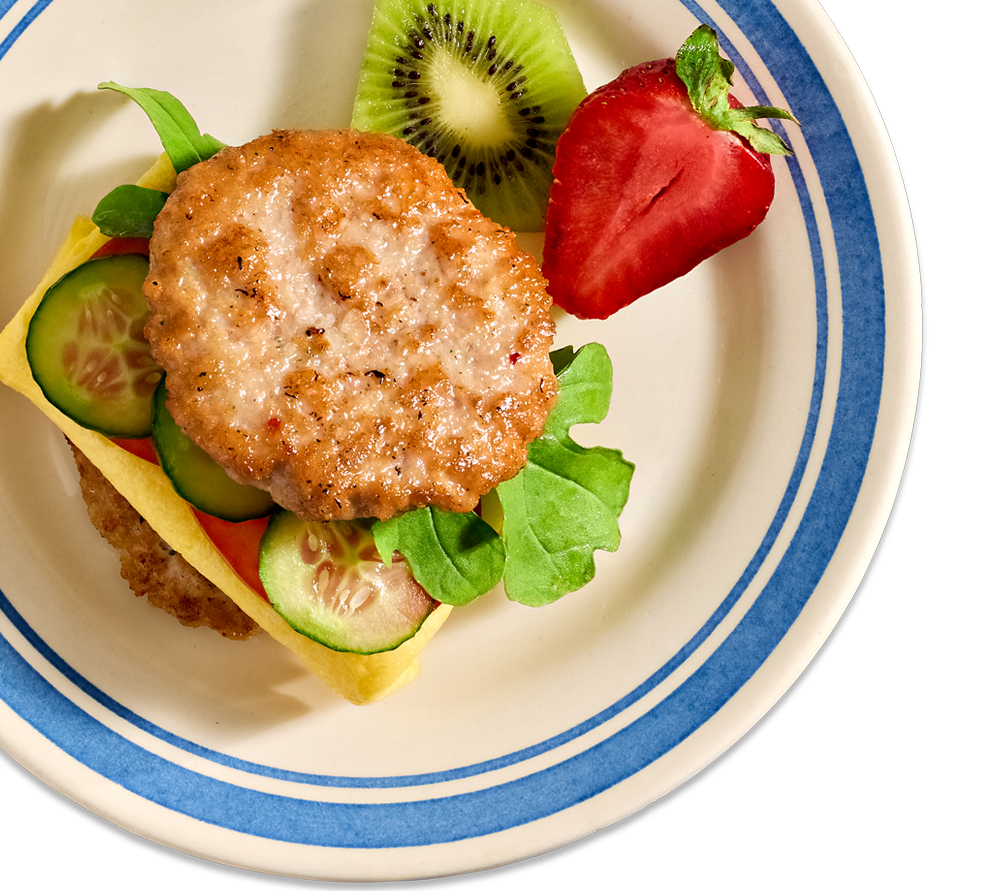 Breakfast Chicken Sausage Patties