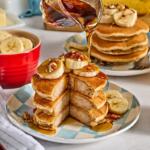 Sausage Stuffed Banana Pancakes