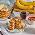 Sausage Stuffed Banana Pancakes
