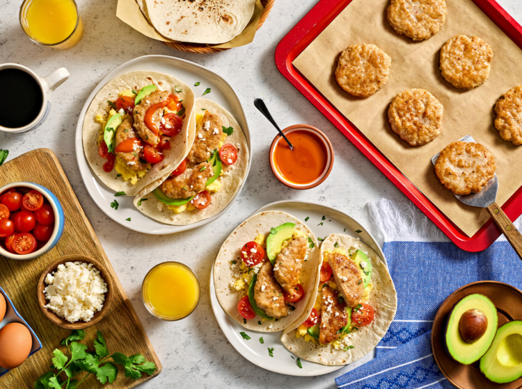 Sausage Breakfast Tacos