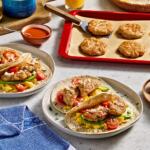 Chicken Sausage Patty Breakfast Tacos