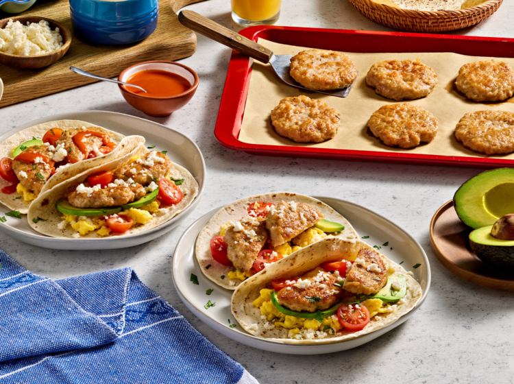 Sausage Breakfast Tacos