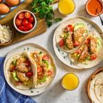 Chicken Sausage Patty Breakfast Tacos