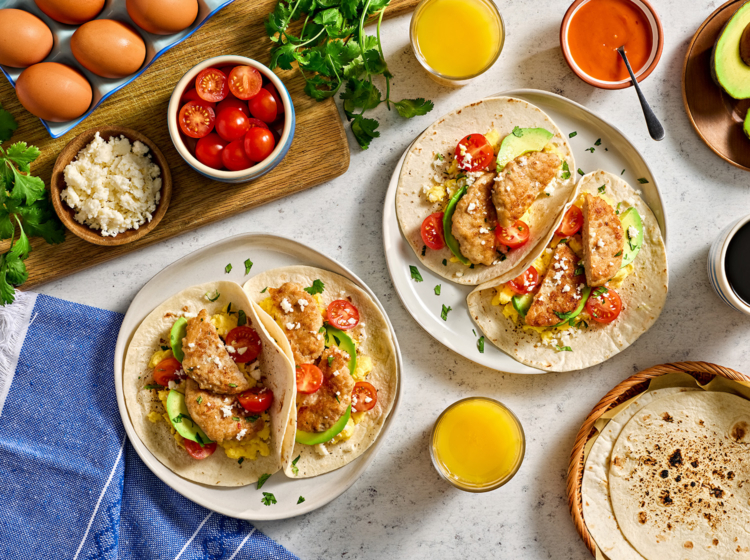 Sausage Breakfast Tacos