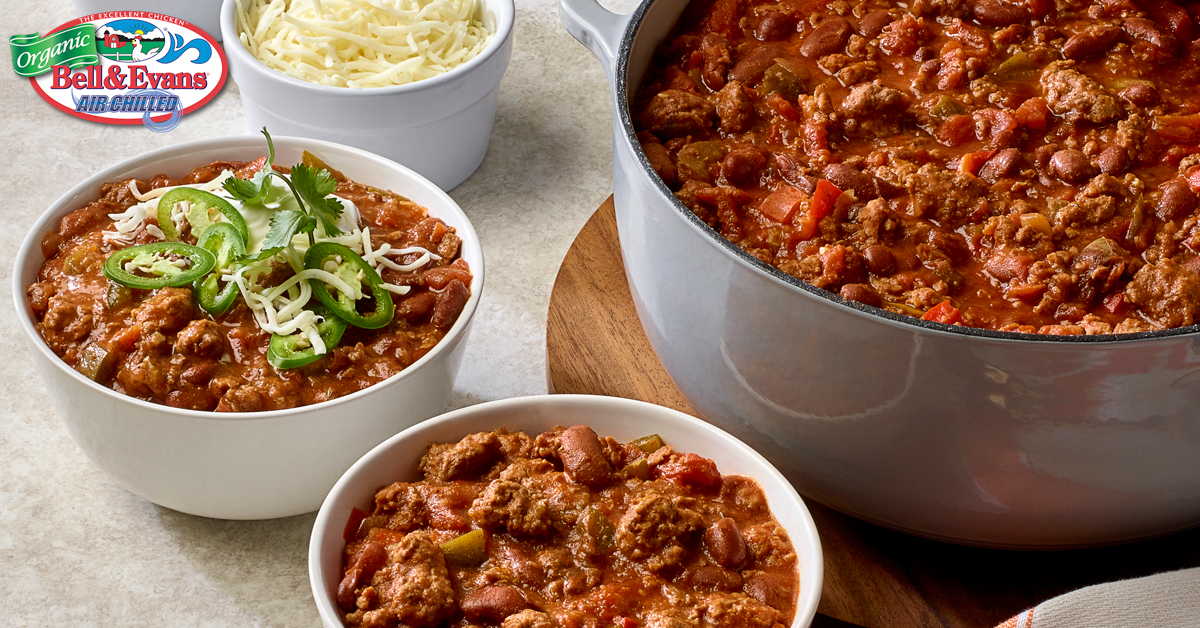 Chicken Chili with Kidney Beans - Bell & Evans