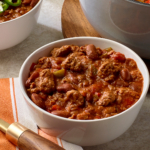 Taco Seasoned Chicken Chili with Beans