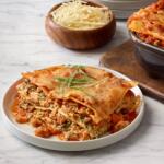 Italian-Seasoned Chicken Bolognese Lasagna
