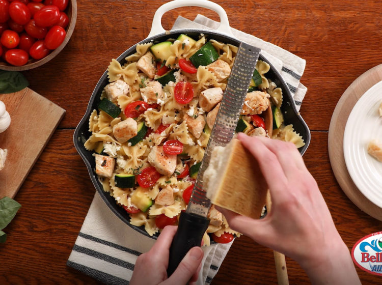 Summer Chicken Skillet Pasta