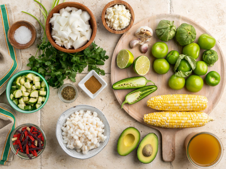 Slow-Cooker Chicken Pozole Verde