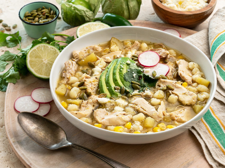 Slow-Cooker Chicken Pozole Verde