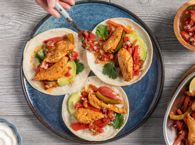 Slow Cooker Chicken Fajitas