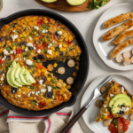 Southwestern Breakfast Chicken Sausage Frittata