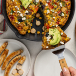 Southwestern Breakfast Chicken Sausage Frittata