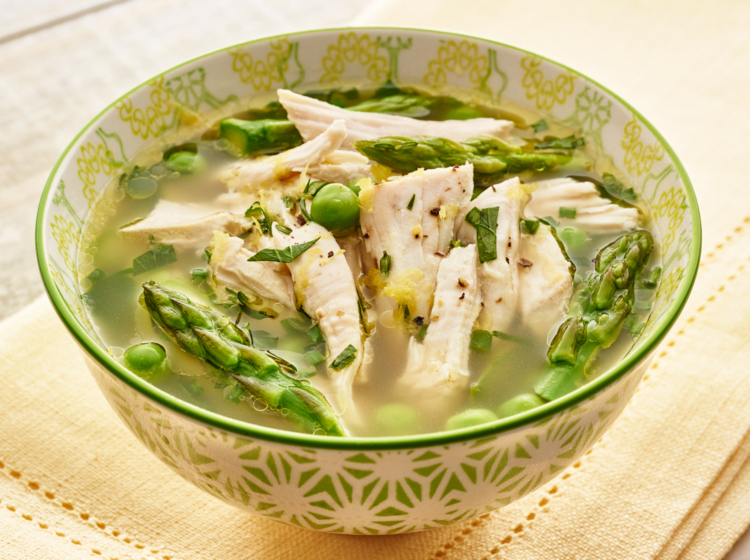 Spring Chicken and Vegetable Soup