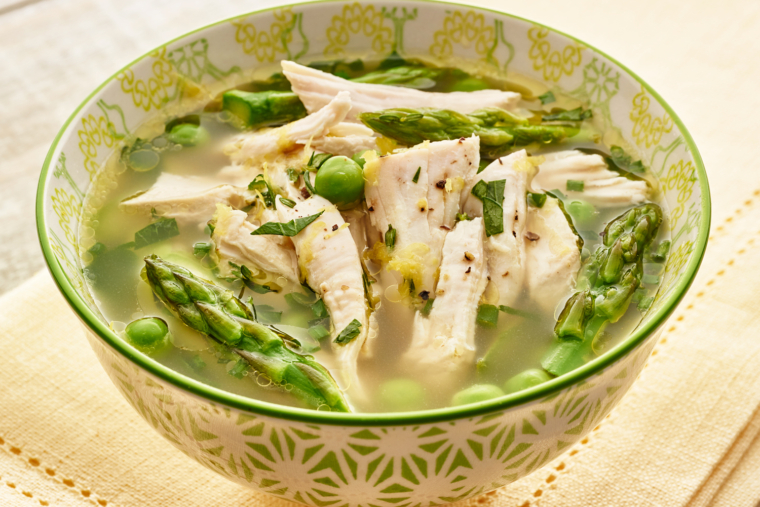 Spring Chicken and Vegetable Soup