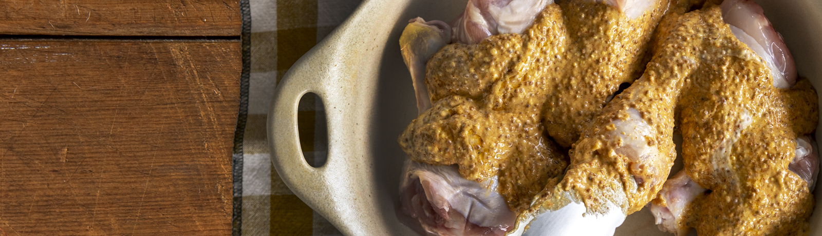 Stone Ground Mustard Chicken Drumsticks