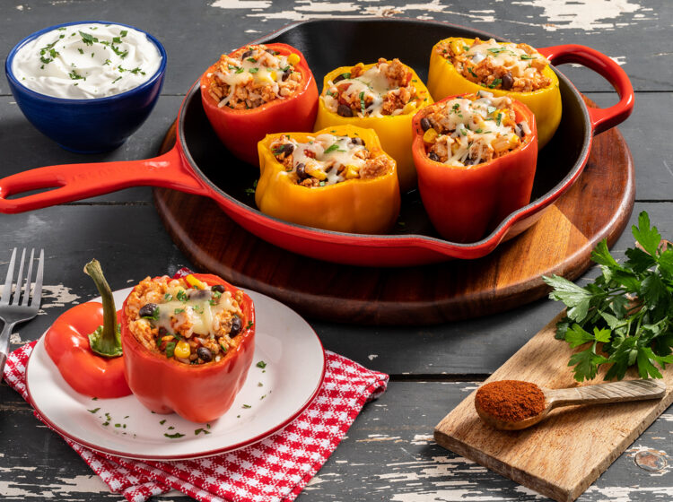 Chicken Stuffed Peppers