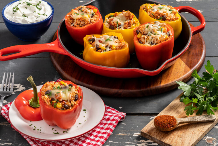 Chicken Stuffed Peppers