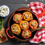 Chicken Stuffed Peppers