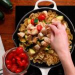 Summer Chicken Pasta Skillet