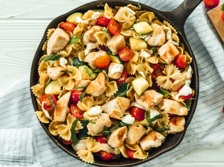 Summer Chicken Pasta Skillet