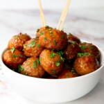 Spicy Sweet & Sour Chicken Meatballs