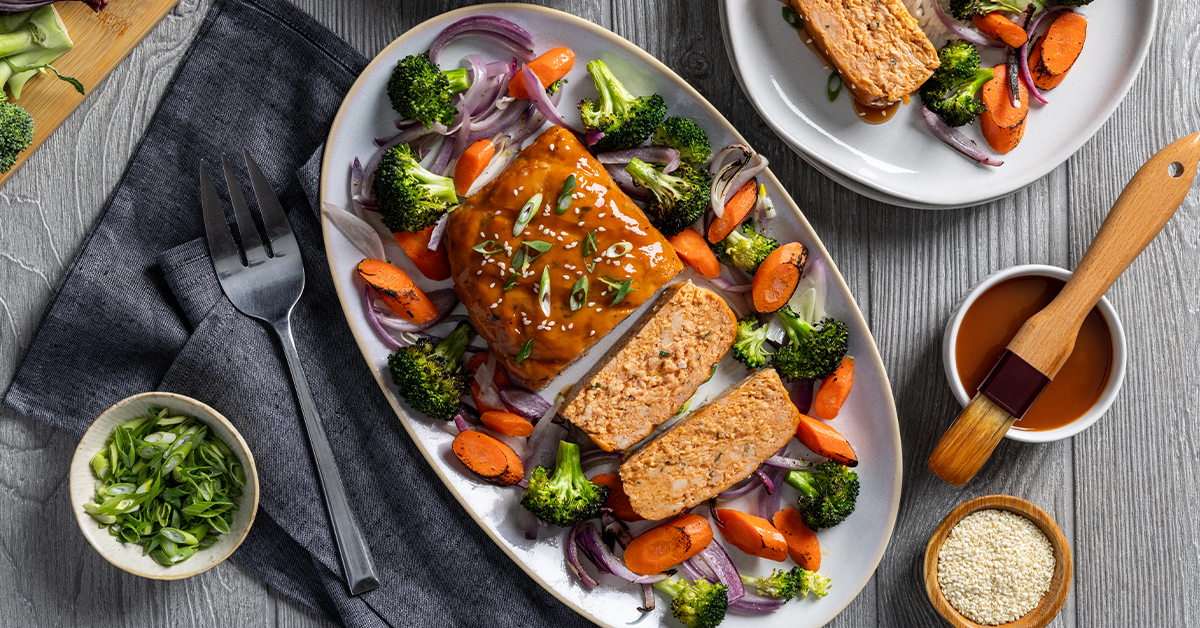 Sweet-and-Spicy Glazed Chicken Meatloaf - Bell & Evans