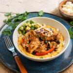 Slow-cooker Gluten free Chicken Tamale Bowl