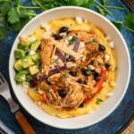 Slow-cooker Gluten free Chicken Tamale Bowl