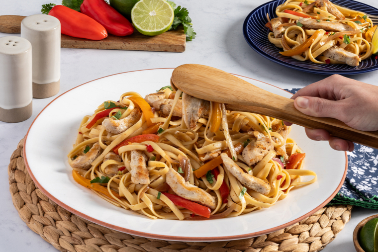 Tequila Lime Chicken Fettucine
