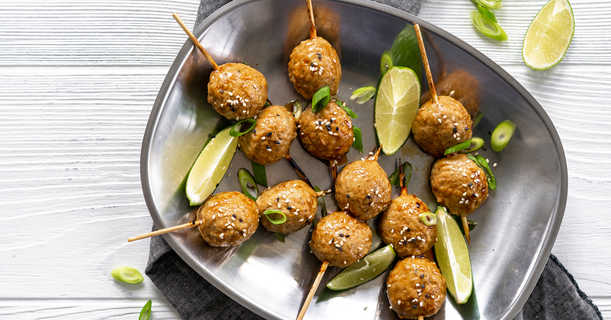 Gluten Free Teriyaki Chicken Meatballs Bell & Evans