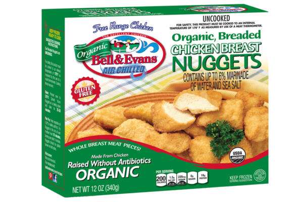 2016 Bell & Evans introduces the Organic Chicken Breast Nugget, which is also Gluten Free