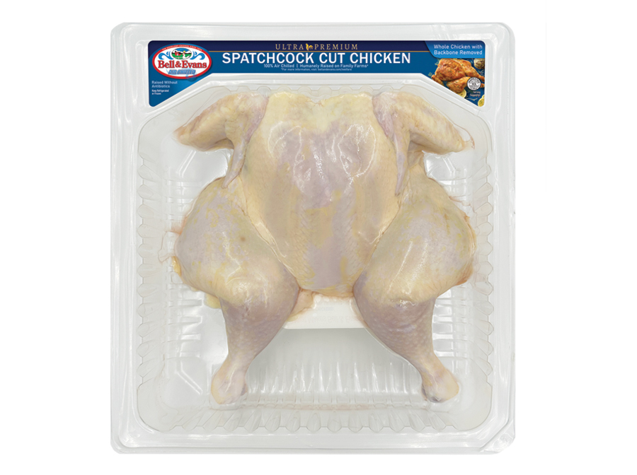 Raised without Antibiotics Spatchcock Chicken