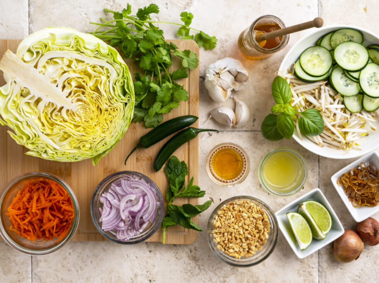 Vietnamese Chicken and Cabbage Salad