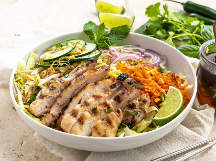 Vietnamese Chicken and Cabbage Salad