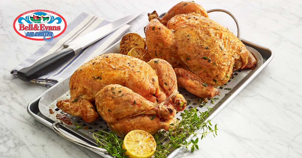Whole Roasted Chicken - Bell & Evans