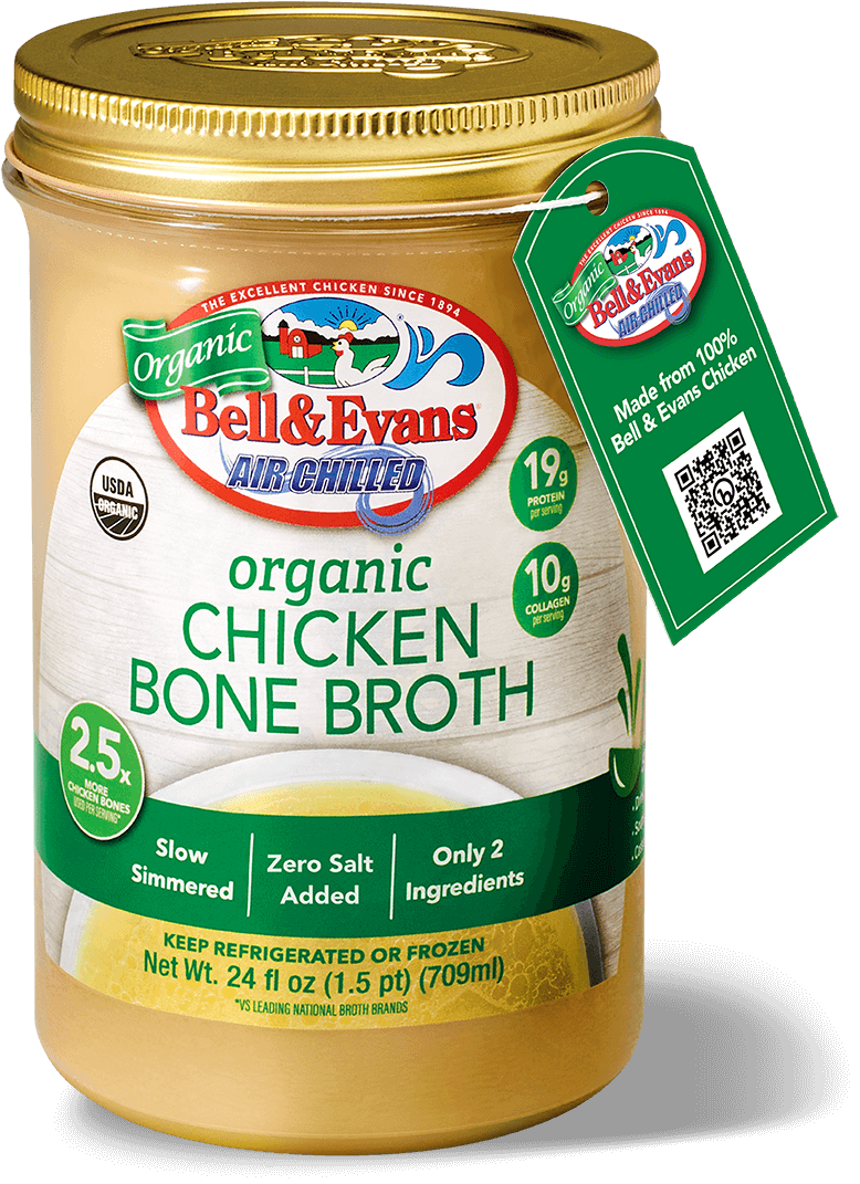 Organic Chicken Bone Broth Bell Evans