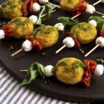 Caprese Pesto Chicken Bites