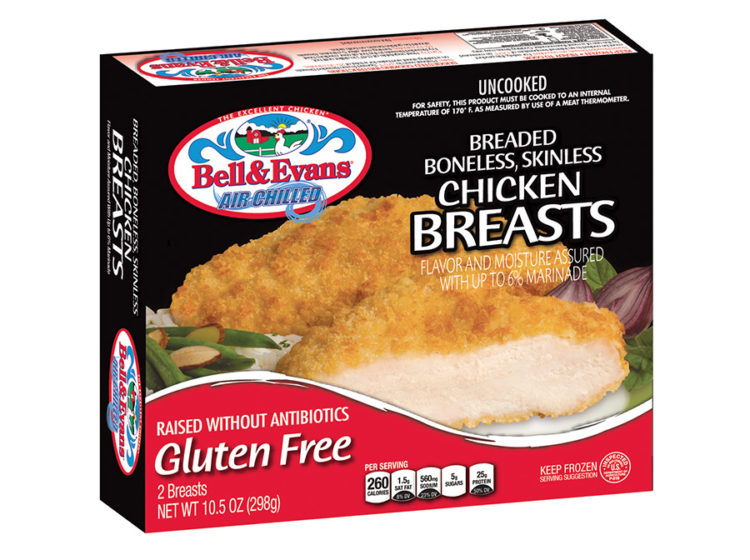 Gluten Free Breaded Chicken Breasts - Bell & Evans