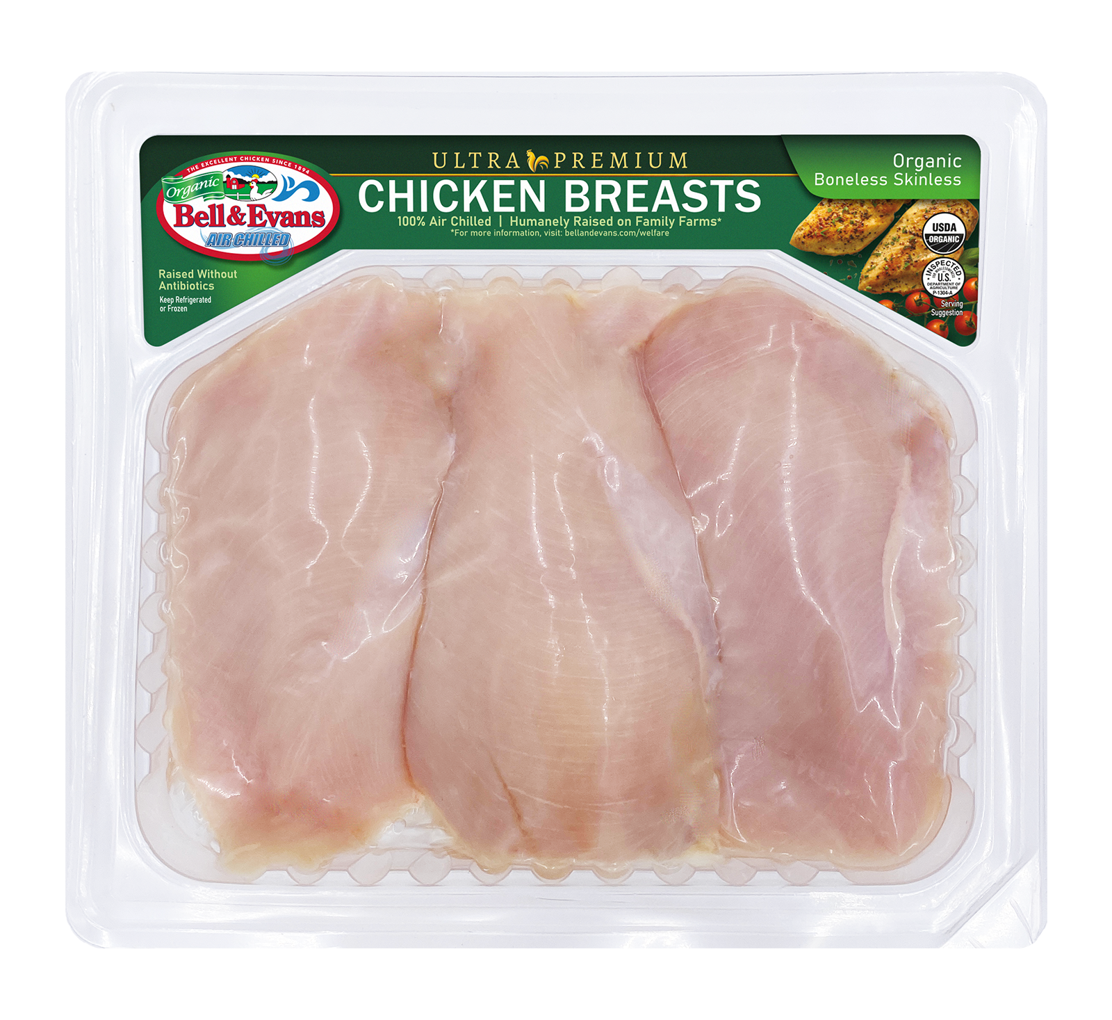 Bell & Evans Product Packaging